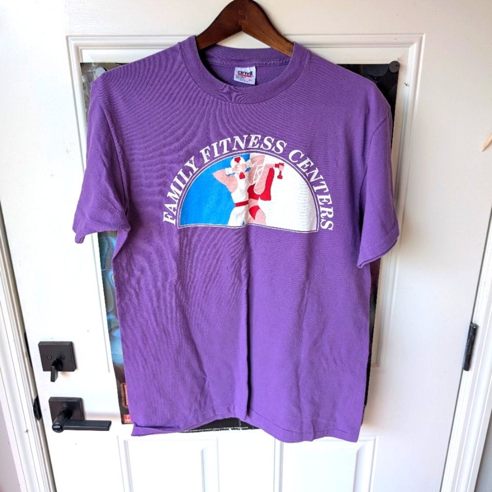 Vtg. Family Fitness Center Tee